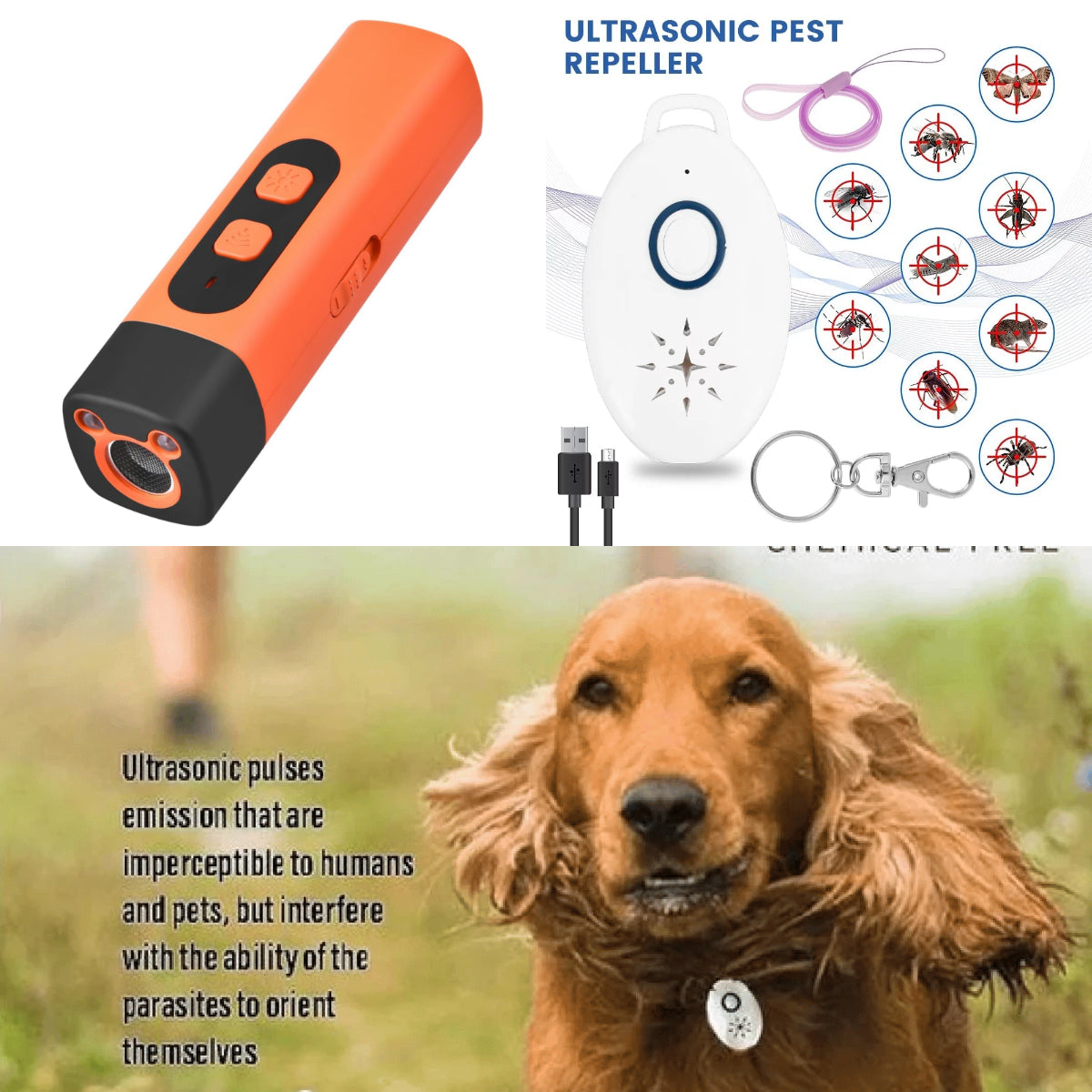 Ultra-secure-Ultrasonic Dog Bark Deterrent Device – Humane & Effective Dog Repeller
