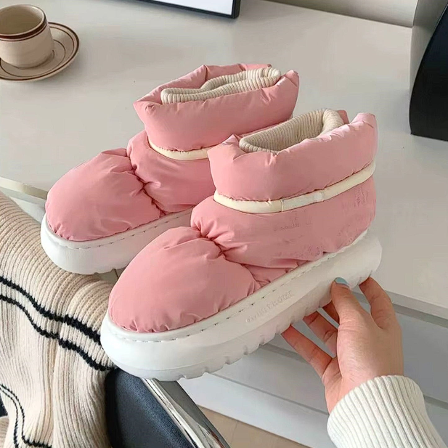 Puffy Studio Booties