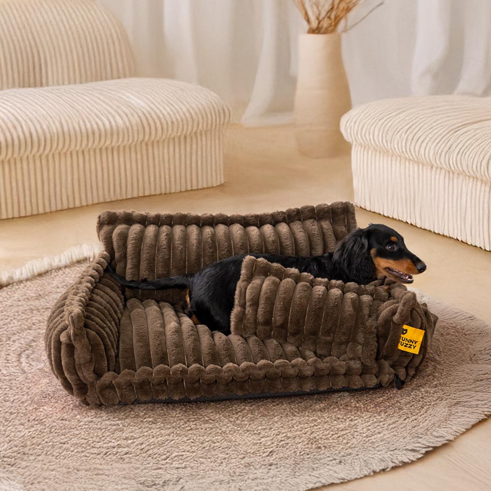 Soft orthopedic sofa dog bed