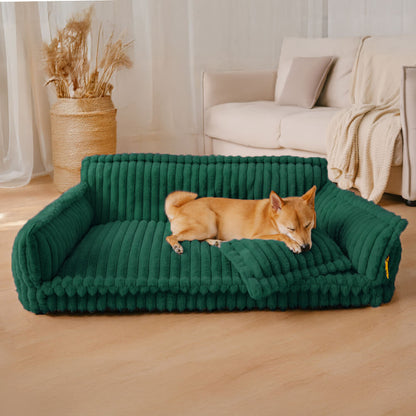 Soft orthopedic sofa dog bed