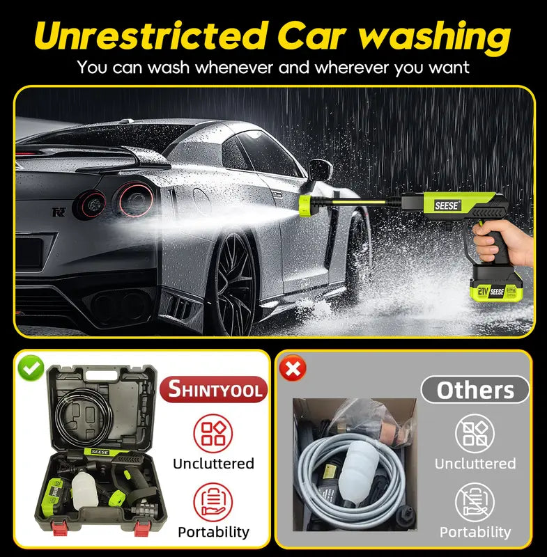 Portable Car Wash Kit