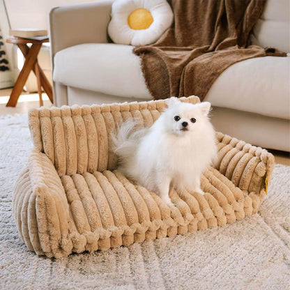 Soft orthopedic sofa dog bed
