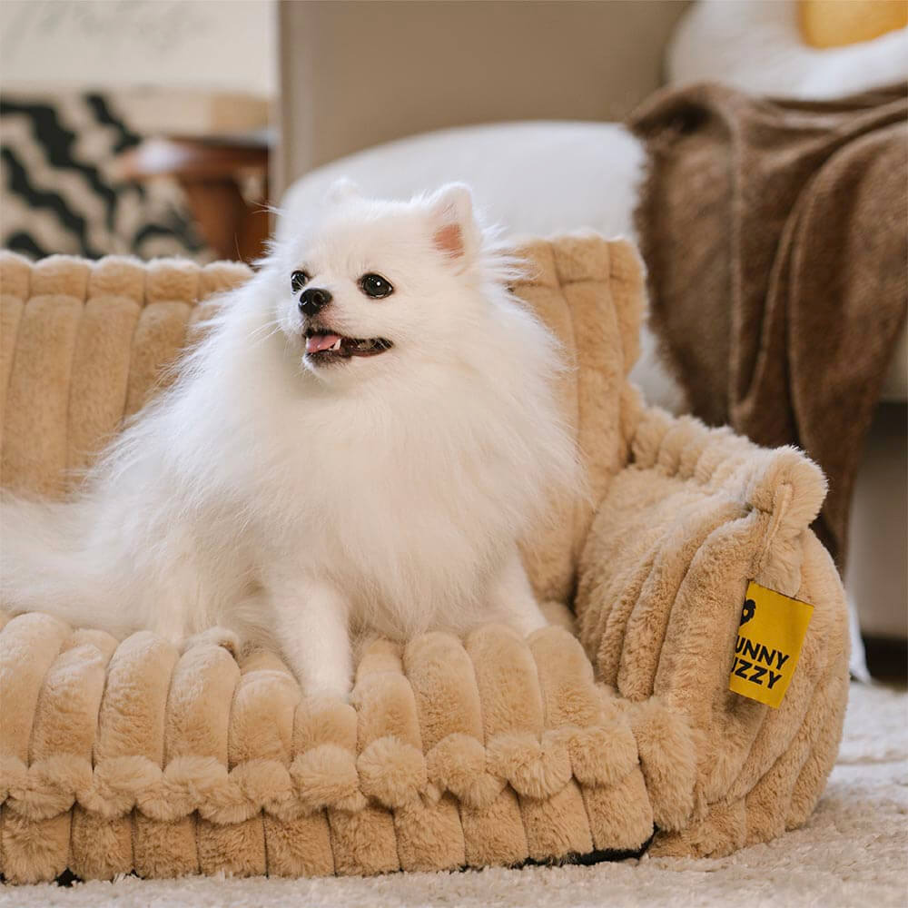 Soft orthopedic sofa dog bed
