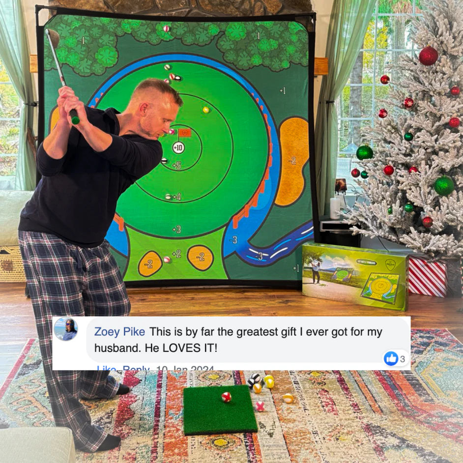 Battle Golf Arena | Indoor–Outdoor Chipping Game Set