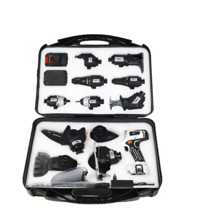Professional 20V Multi-Function 12-Head Cordless Drill Power Tools Combination Kit Electric Drill Set Tool Sets Combo