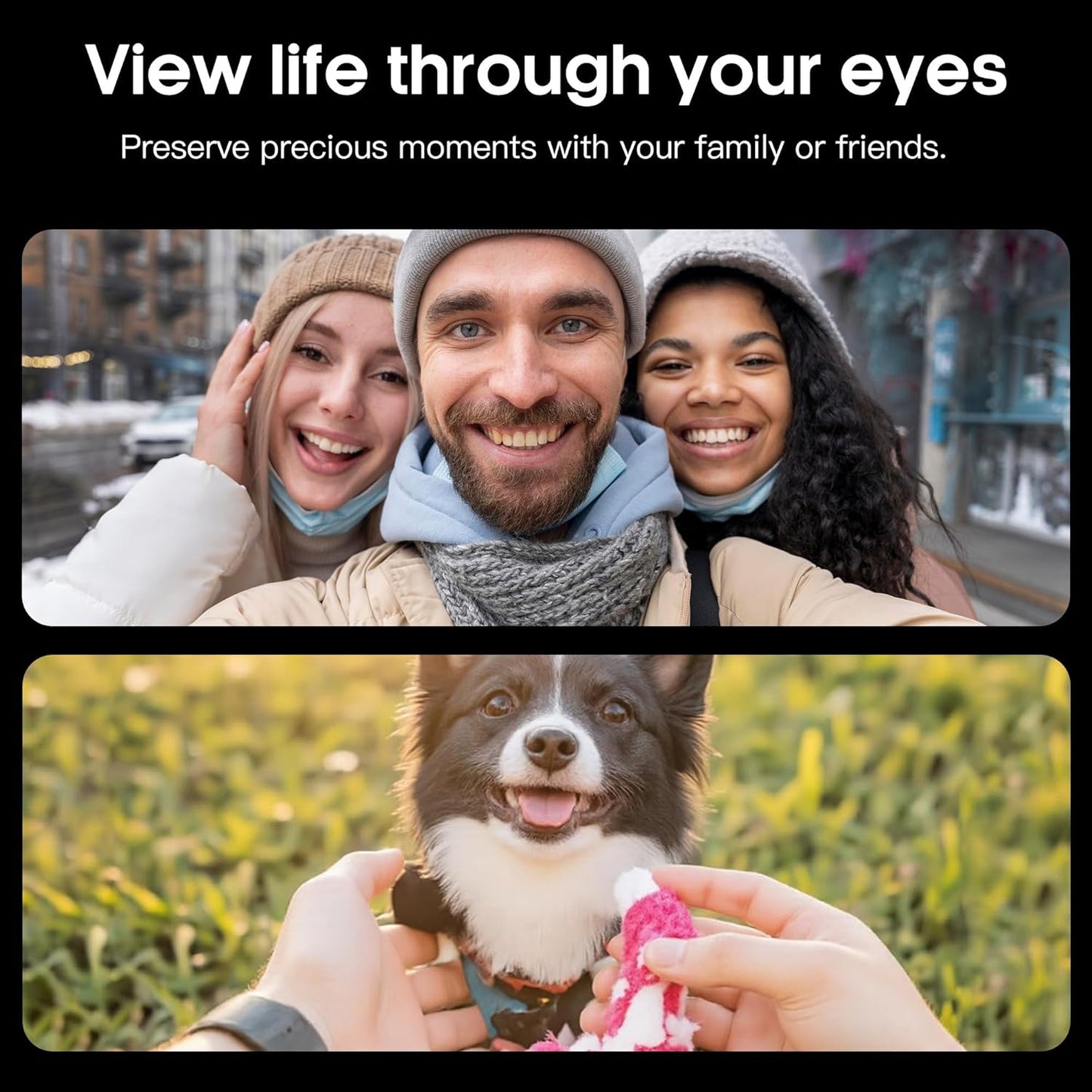 Smart AI Camera Glasses