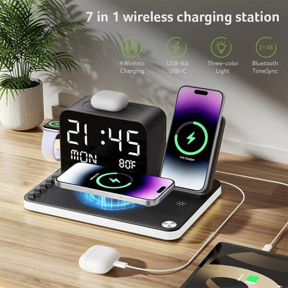 7 in 1 Wireless Charging Station