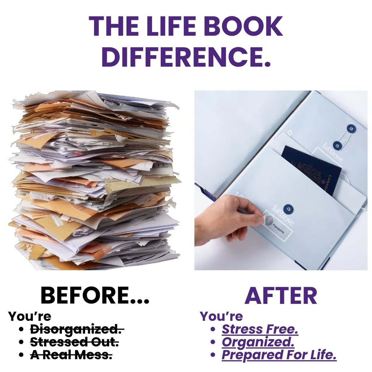 The Life Book Document Organizer