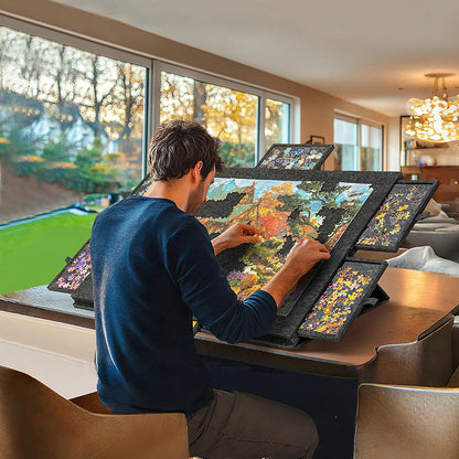 PuzzlePort | 2-in-1 Portable Puzzle Board