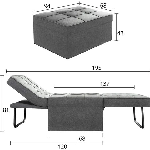 4-in-1 Premium Sofa Bed