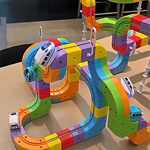 Montessori Puzzle Track