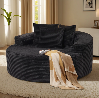 Oversized Round Foam Chair