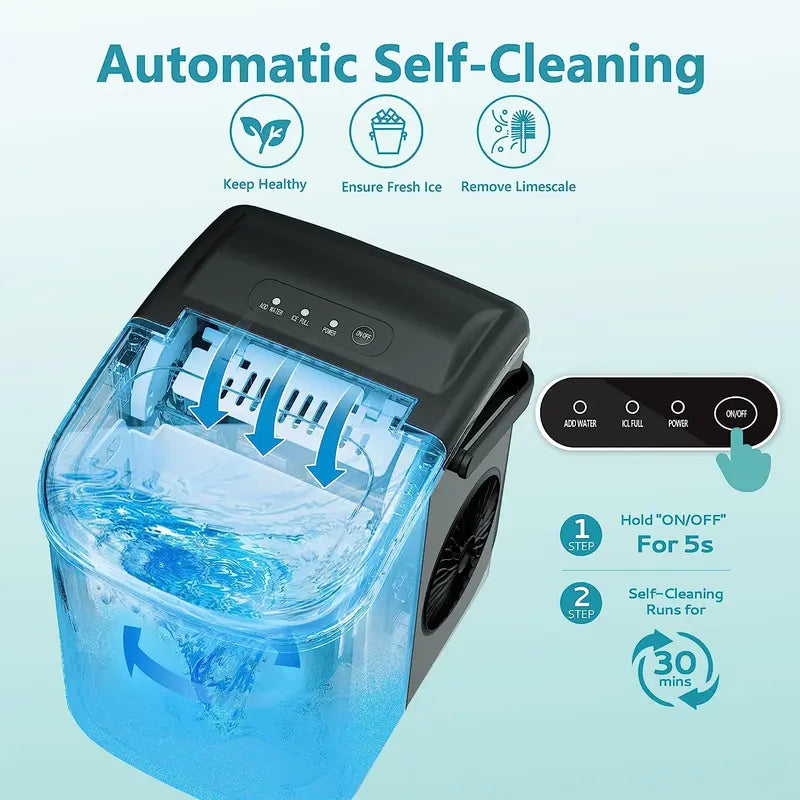 Portable Countertop Ice Maker