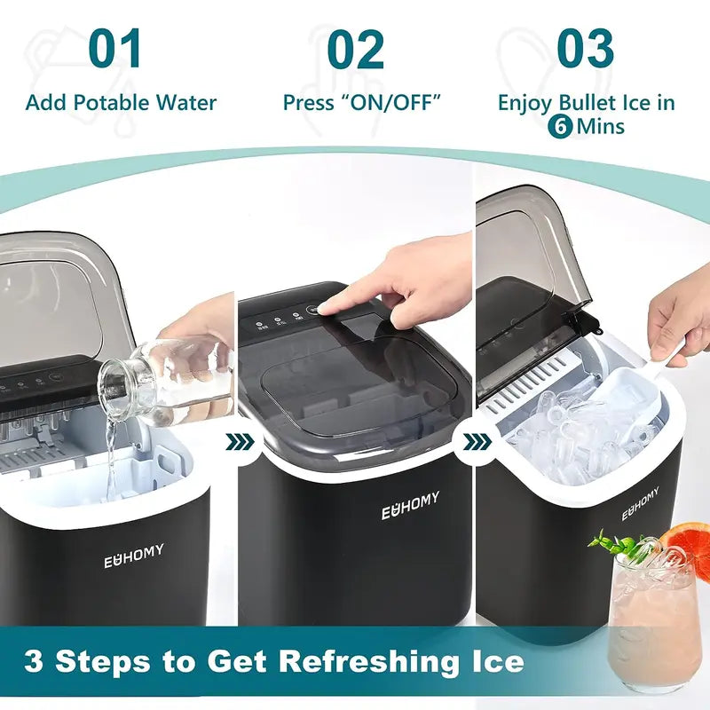 Portable Countertop Ice Maker